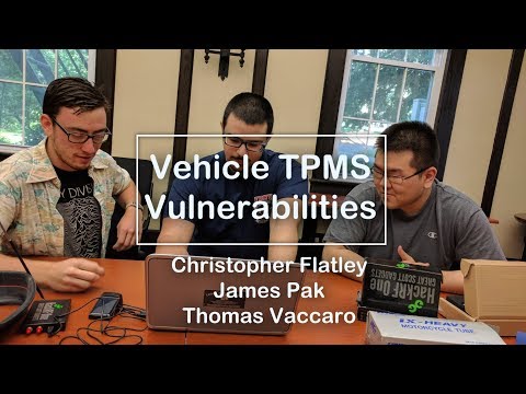 Vulnerabilities in Vehicle TPMS (Exploit &amp; Hacking)