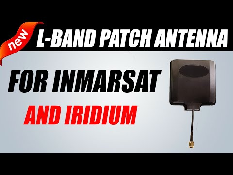 RTL-SDR Active L-Band Patch Antenna For Inmarsat / Iridium / GPS