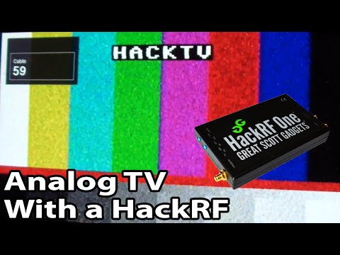 HackTV | Analog Television Transmission with a HackRF SDR