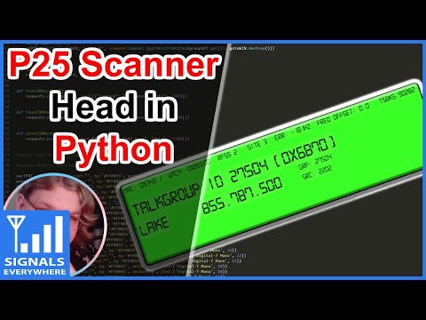 P25 Police Scanner Control Head OP25 SDR Raspberry Pi or Android GUI Front-End
