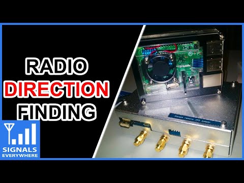 Radio Direction Finding Equipment KerberosSDR Coherent 4 x RTL SDR RDF Setup