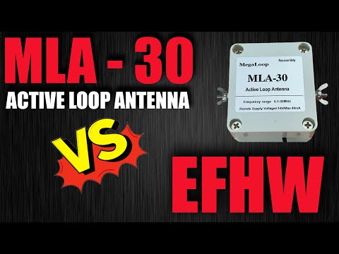 MLA-30 Active HF Loop Antenna