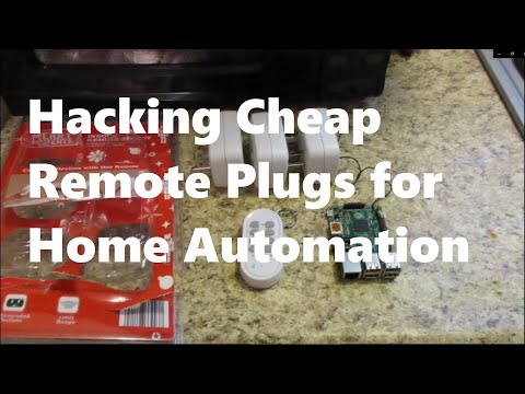 Replay Attack with Remote Plugs for Home Automation with the Raspberry PI
