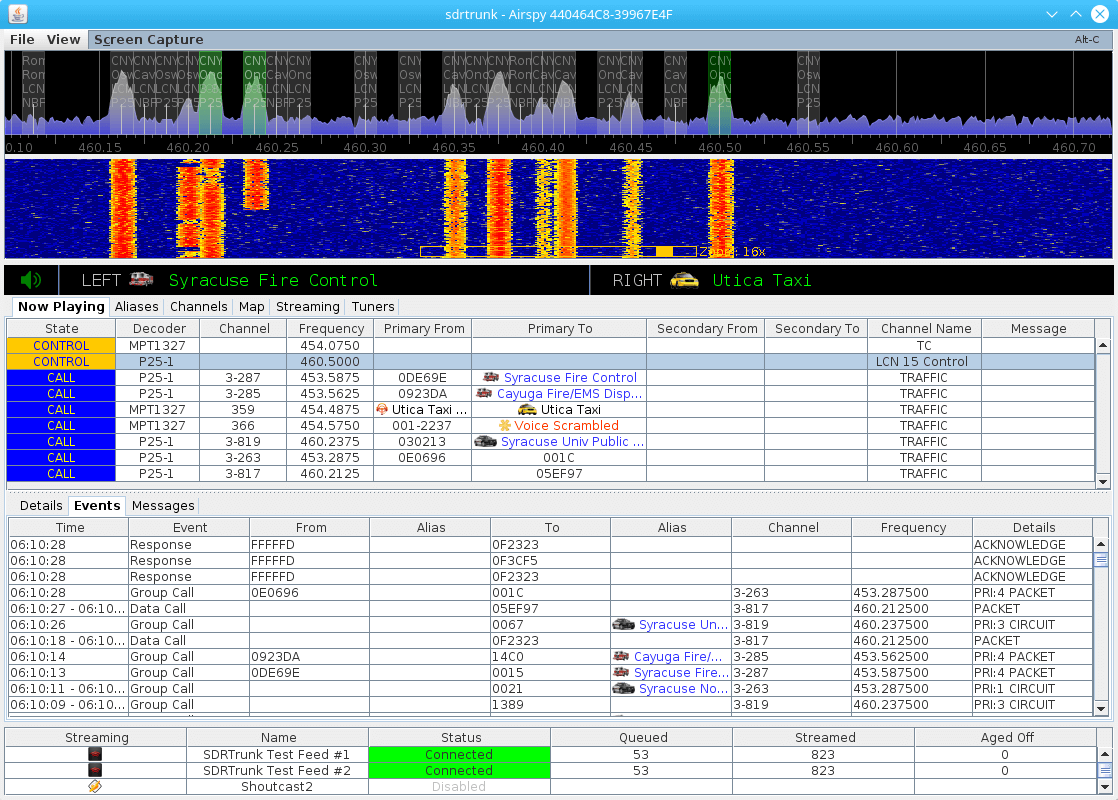 Using Multiple RTL-SDR's to Capture a Trunking System