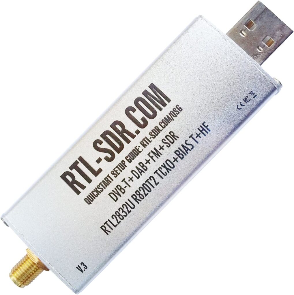 10K-2Ghz Software Defined Radio w/ SDR Dongle Rx Software Replacing RTL-SDR  V3