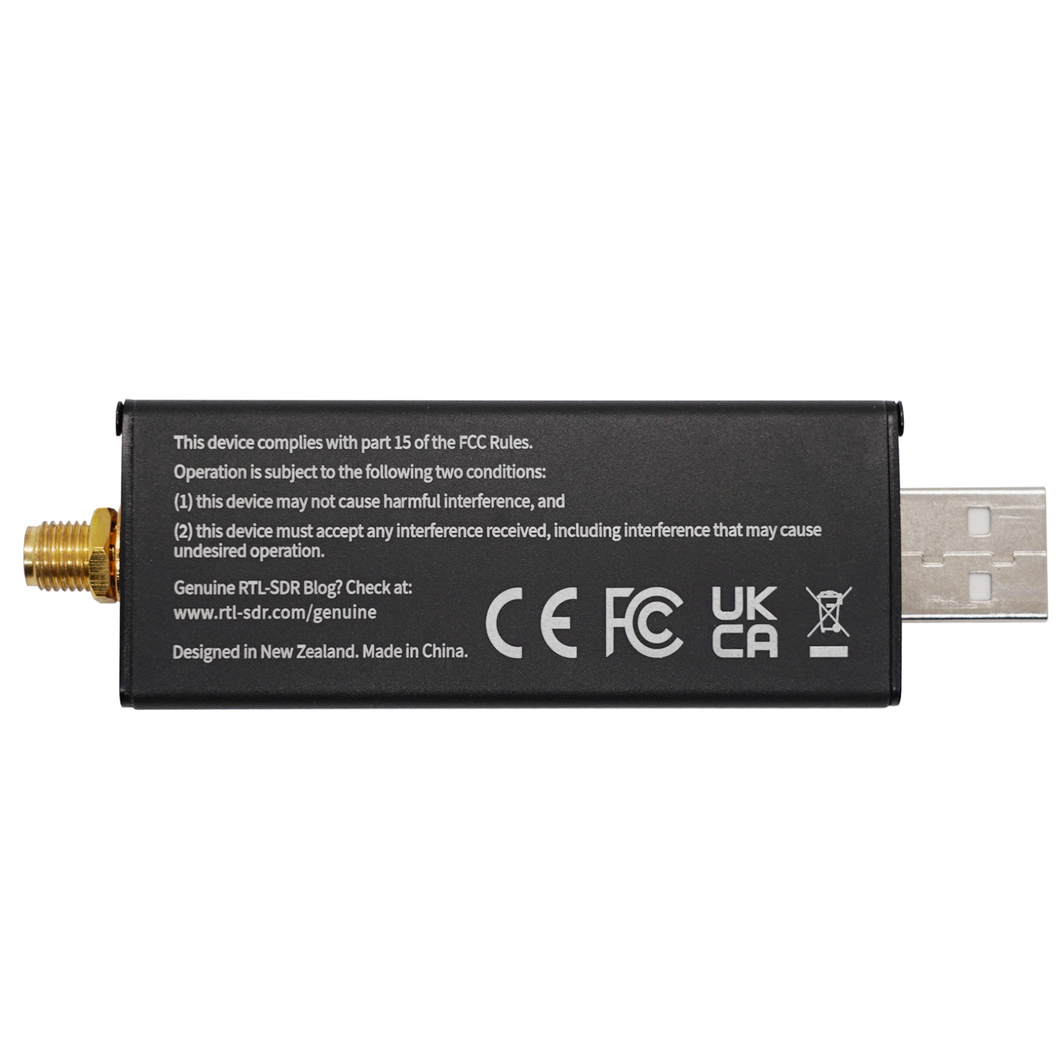 RTL-SDR BLOG V3 USB Dongle with Dipole Antenna Kit