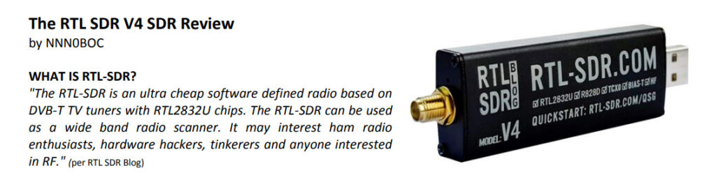 RTL-SDR Blog V4 R828D RTL2832U 1PPM TCXO SMA Software Defined Radio (Dongle  Only)